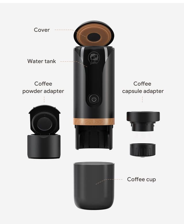 iCafilas Portable Expresso Coffee Maker