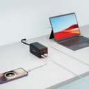 شاحن مكتبي 4 منافذ بورودو 65 واط Porodo GaN 4 Ports Desktop Charger Quick Charge