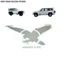 Rear Grey Falcon Sticker - Nissan Patrol Y61 VTC GU - SW1hZ2U6MzEzMDczOA==