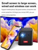 بروجكتر صغير للجوال محمول بالبطارية فولتو Volto Projector Sky 010 Battery outdoor mini projector