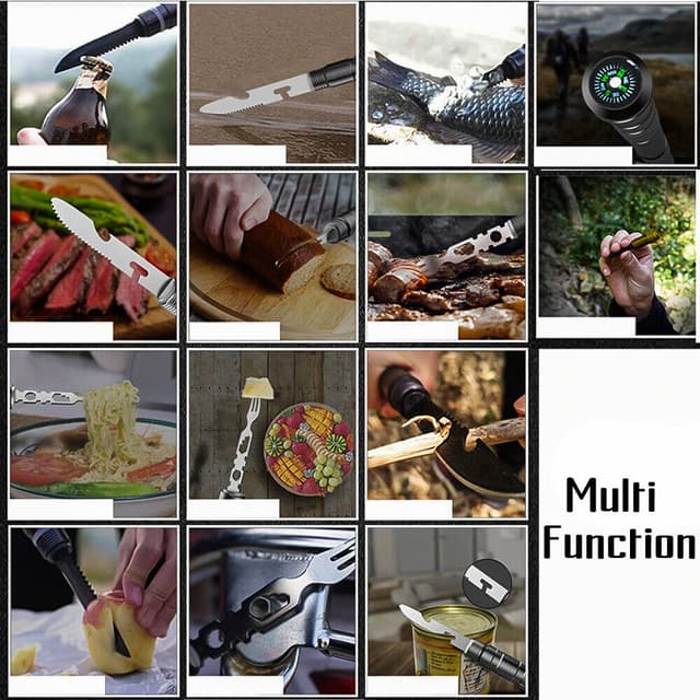 شنطة مستلزمات التخييم والبر Multifunction Portable Steel Outdoor Tactical Tool Box