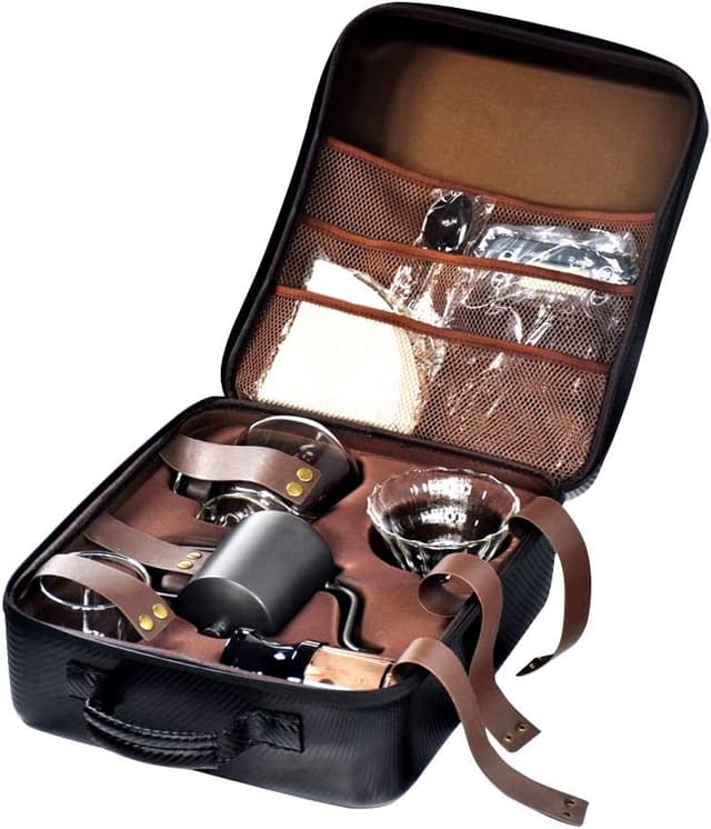 شنطة قهوة مختصة قهوة v60 Coffee Travel Set V60 Pour Over Coffee Maker