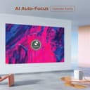 Wanbo T4 Wifi6 Android Projector, LED Support 1080P, 450 ANSI Lumen