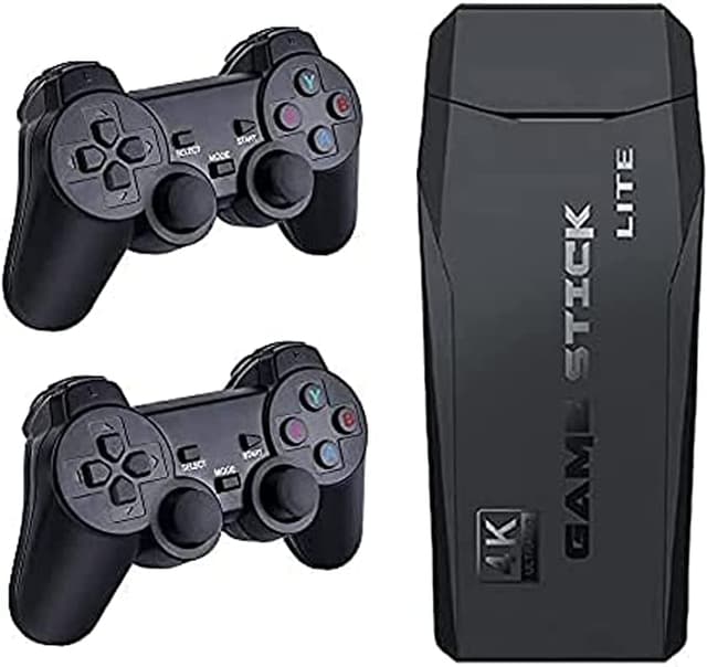 وحدة تحكم ألعاب كلاسيكية ريترو جيمز 10000 لعبة Nano Classic M8 Game Stick 4K Game Console with Two 2.4G Wireless Console