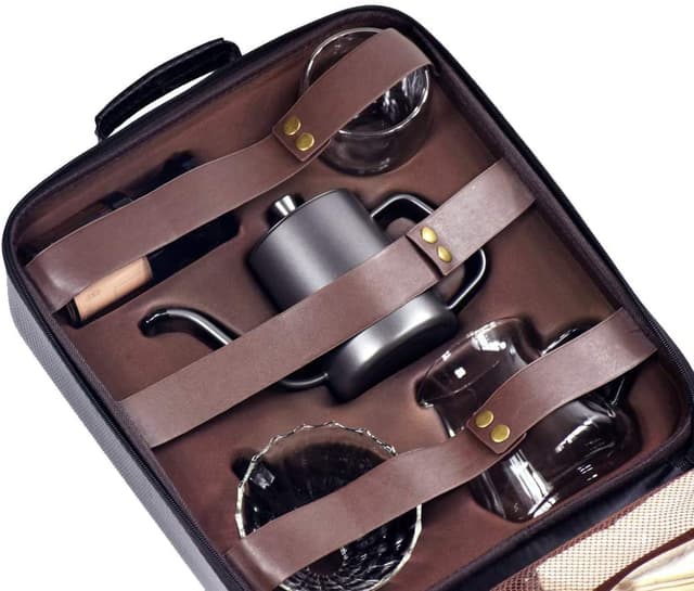 شنطة قهوة مختصة قهوة v60 Coffee Travel Set V60 Pour Over Coffee Maker