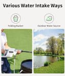 مضخة غسيل السيارات المتنقل فيكس ناو 15600 مللي أمبير Fixnow Cordless Pressure Washer 300E