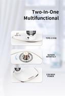 مصباح مكتب مع شاحن لاسلكي 15 واط Recci Wireless Charging Ambient Lamp