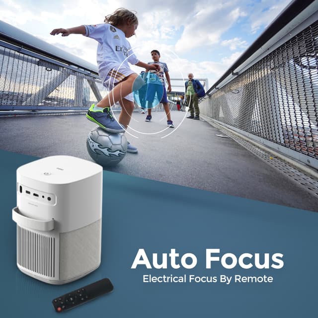 بروجكتر منزلي سنيمائي وونكت 1080 بكسل Wownect Android Projector Android 9.0 TV Home Theater Projectors