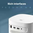 بروجكتر منزلي سنيمائي وونكت 1080 بكسل Wownect Android Projector Android 9.0 TV Home Theater Projectors