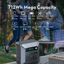 RavPower 600W Portable Power Station - Black