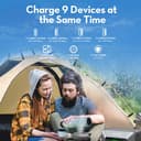 RavPower 600W Portable Power Station - Black