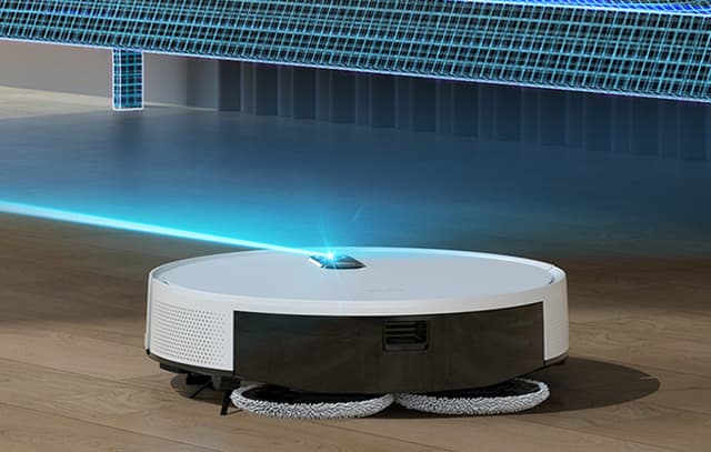 مكنسة روبوت التنظيف مع صندوق للغبار ديرما Deerma A10W Robot vacuum cleaner