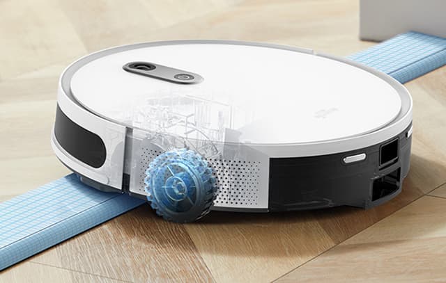 مكنسة روبوت التنظيف مع صندوق للغبار ديرما Deerma A10W Robot vacuum cleaner