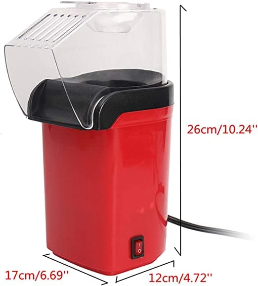 الة فشار بدون زيت 1200 واط Minijoy Hot Air Popcorn Maker