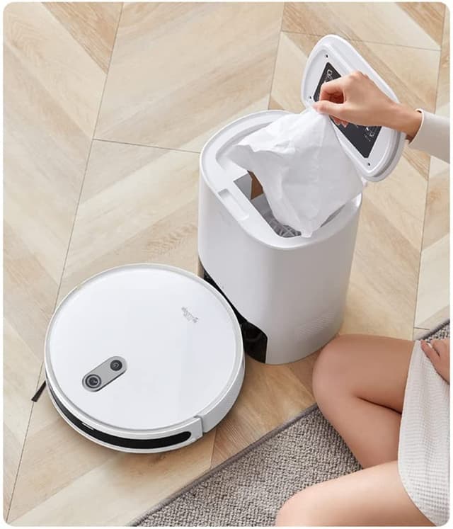 مكنسة روبوت التنظيف مع صندوق للغبار ديرما Deerma A10W Robot vacuum cleaner