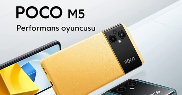 موبايل جوال شاومي بوكو ام 5 رامات 6 جيجا – 128 جيجا تخزين Xiaomi Poco M5 Smartphone Dual-Sim