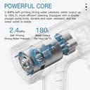 مضخة غسيل سيارات متنقل شاومي 2000 مل أمبير Xiaomi Mijia Wireless High Pressure Car Washer