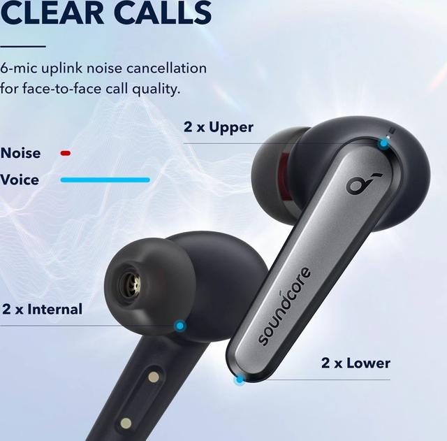 Anker Soundcore Liberty 2 Pro True Wireless Earbuds, Bluetooth Earbuds With Astria Coaxial Acoustic Architecture, In-Ear Studio Performance, 8-Hour Playtime, HearID Personalized EQ, Wireless Charging - SW1hZ2U6MTAzNjc4MQ==