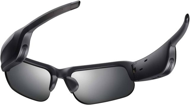 Bose Frames Tempo Sports Audio Sunglasses Built-In Speakers Touch Controls Built-In Mic for Hands-Free Calls Polarized Lenses Block Up to 99% of UV Up to 8H of Playback IPX4 Black | 839767-0110 - SW1hZ2U6MTAyNTM3Mg==
