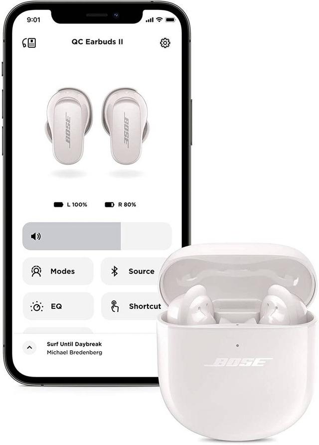 Bose QuietComfort Earbuds II ANC True Wireless In-Ear Headphones BT 5.3 Up To 6H Battery Adjustable EQ Clear Calls with 4xNC Mics Touch Controls for Audio Calls & ANC Soapstone | 870730-0020 - SW1hZ2U6MTAxOTgwMg==