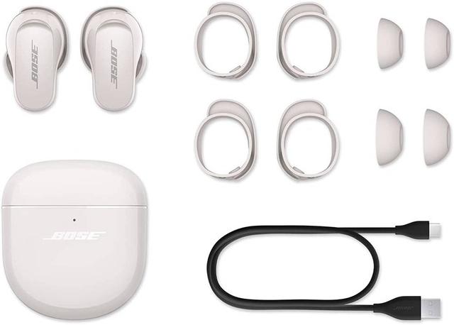 Bose QuietComfort Earbuds II ANC True Wireless In-Ear Headphones BT 5.3 Up To 6H Battery Adjustable EQ Clear Calls with 4xNC Mics Touch Controls for Audio Calls & ANC Soapstone | 870730-0020 - SW1hZ2U6MTAxOTgwOA==