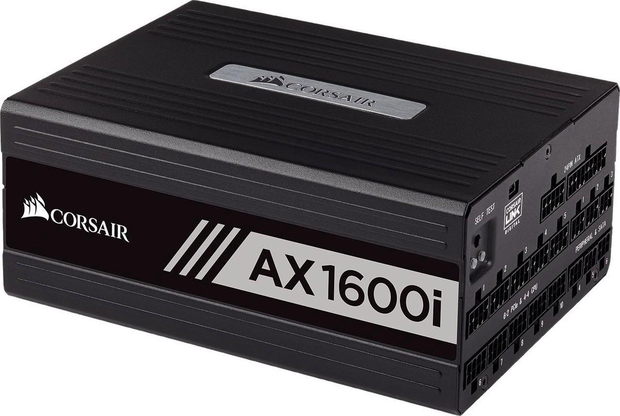 CORSAIR AX1600i CP-9020087-UK 1600W ATX 80 PLUS TITANIUM Certified Full Modular Digital ATX Power Supply | CP-9020087-UK