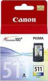 حبر طابعة كانون 511 لون كانون Canon 511 Color Cartridge