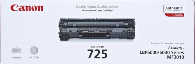 Canon 725 Black Toner Cartridge | Canon 725