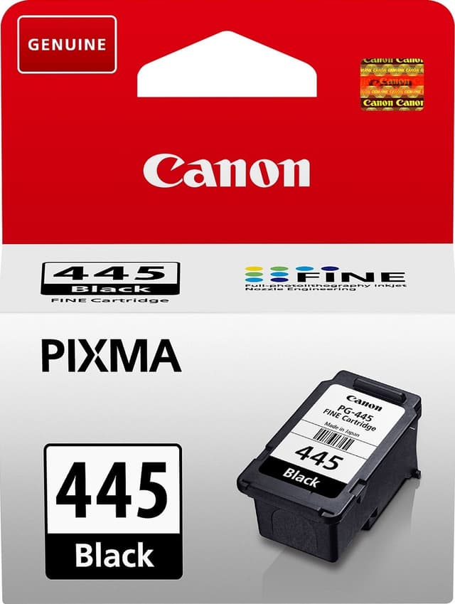 حبر طابعة كانون 5.6 مل أسود كانون Canon PG-445 Black Ink Cartridge