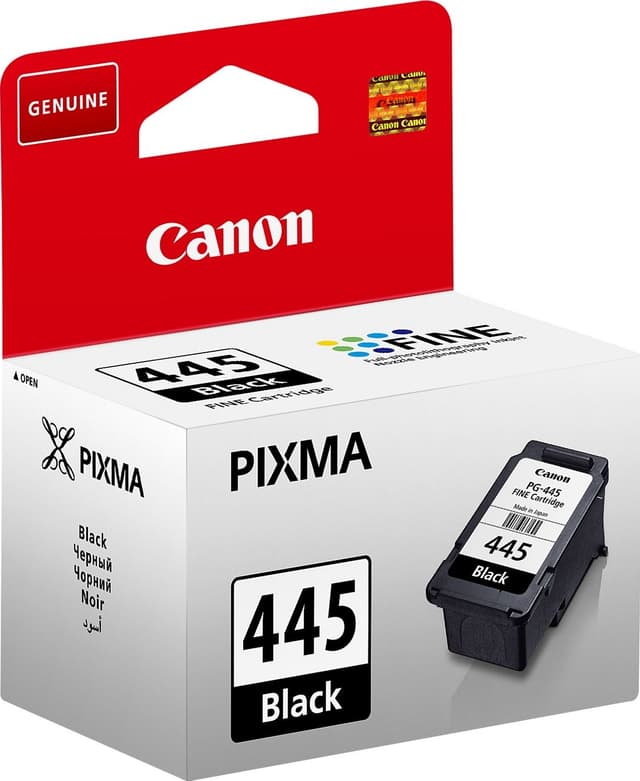 حبر طابعة كانون 5.6 مل أسود كانون Canon PG-445 Black Ink Cartridge
