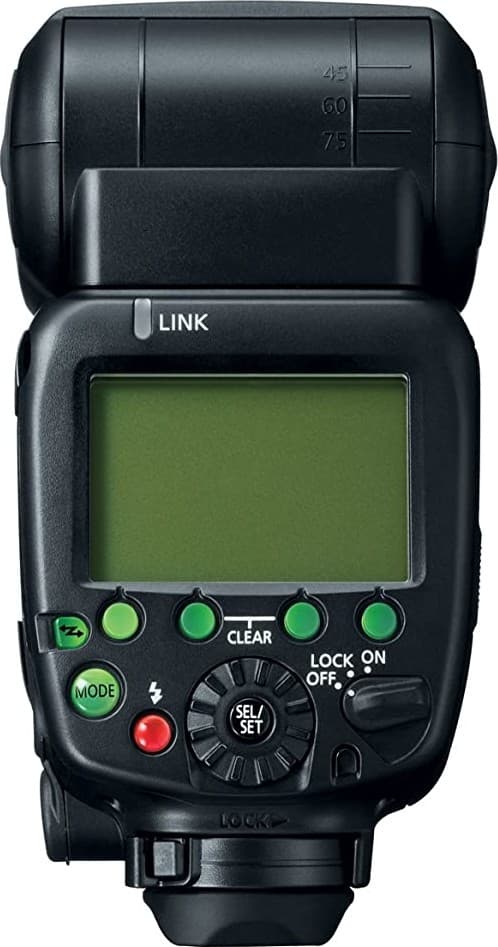 فلاش تصوير خارجي لكاميرا كانون سريع لون أسود Canon Speedlite Flash Black