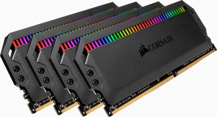 Corsair Dominator Platinum Rgb 64gb (4x16gb) Ddr4 3600 Mhz Pc4-28800 C18 1.35v Black