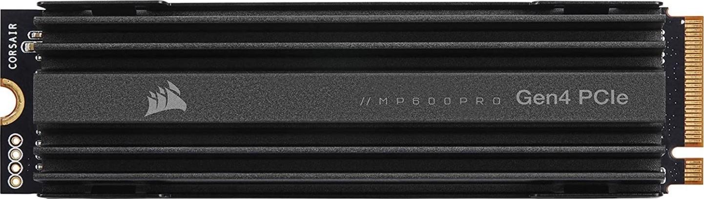 Corsair MP600 Pro- 2TB Gen4 PCIe x4 NVMe M.2 SSD – High-Density TLC NAND – Aluminum Heatspreader – M.2 2280 Form-Factor | CSSD-F2000GBMP600PRO