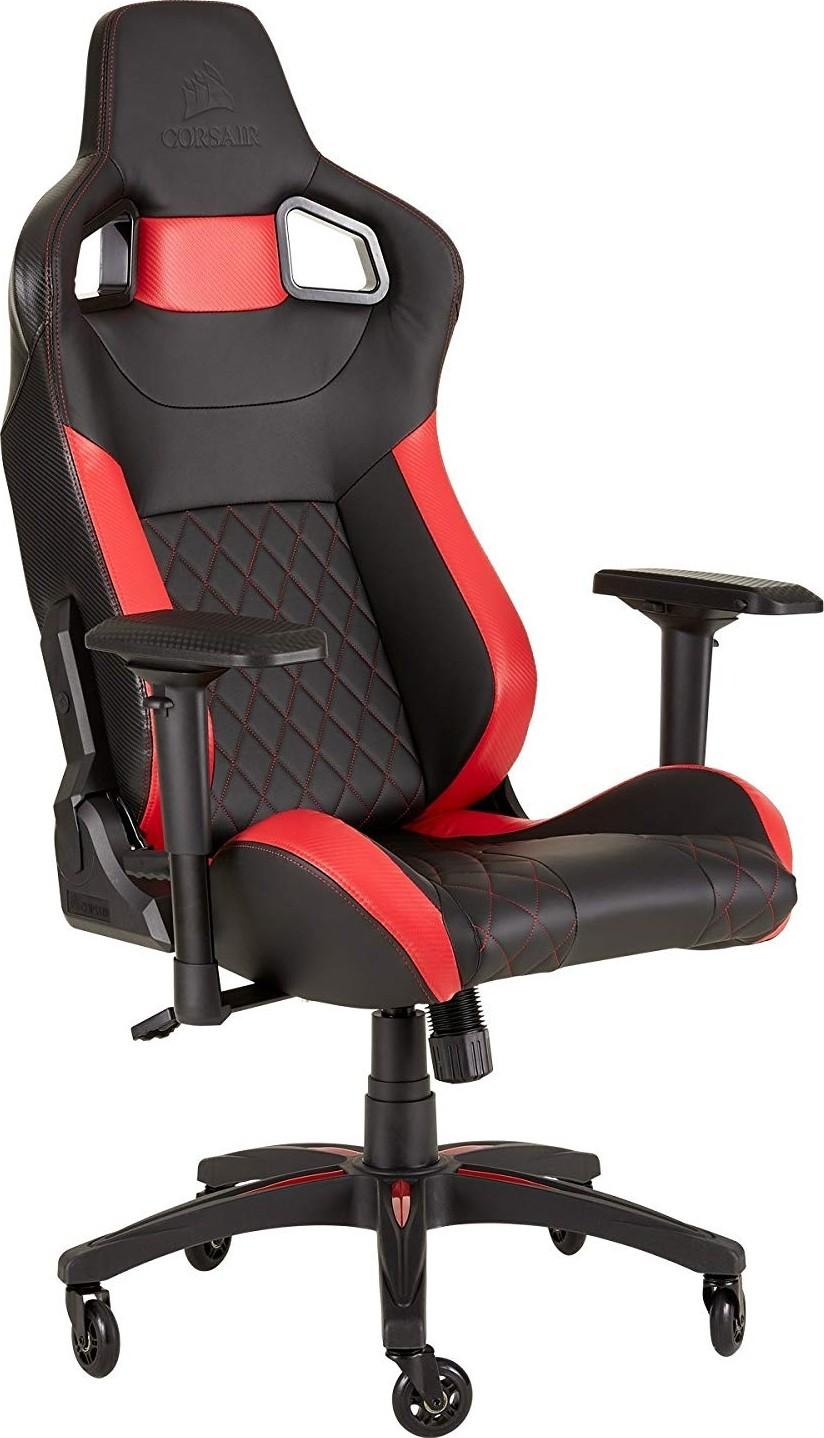 Corsair T1 Race Gaming Chair Racing Design - Black/Red | CF-9010013-WW