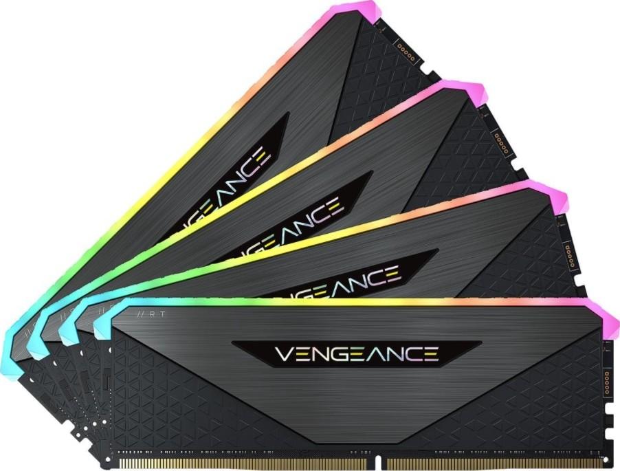 رامات ذاكرة الوصول العشوائي DDR4 آر جي بي آر اس 128 جيجابايت 3200 ميغاهرتز من كورسير Corsair Vengeance RGB RS 128GB  Desktop Memory 288 Pin DDR4 SDRAM 3200 PC4 25600 Tested Speed C16 Cas Latency Intel XMP 2.0