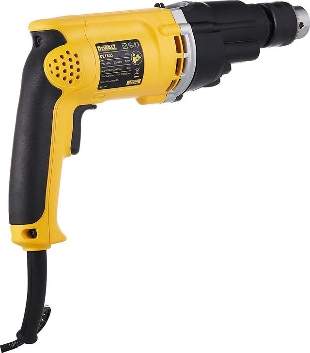 مثقاب كهربائي 13 ملم 850 واط ديوالت DeWalt 13MM 850W 12 Speed  Corded Hammer Drill D21805-B5 - SW1hZ2U6MTAyNDQzMg==