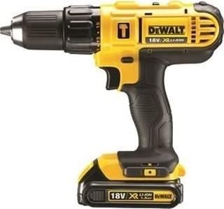 دريل كهربائي 13 ملم ديوالت DeWalt 18V Li-Ion Cordless Compact Hammer Drill Driver DCD77652-B5