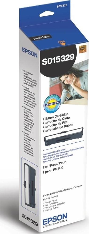 الوان طابعه أسود ابسون Epson Black Ribbon Cartridge SO15329