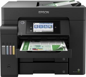 طابعة ايكو تانك ملون ابسون Epson EcoTank L6550 A4 Colour Wi-Fi Duplex All-in-One Ink Tank Printer