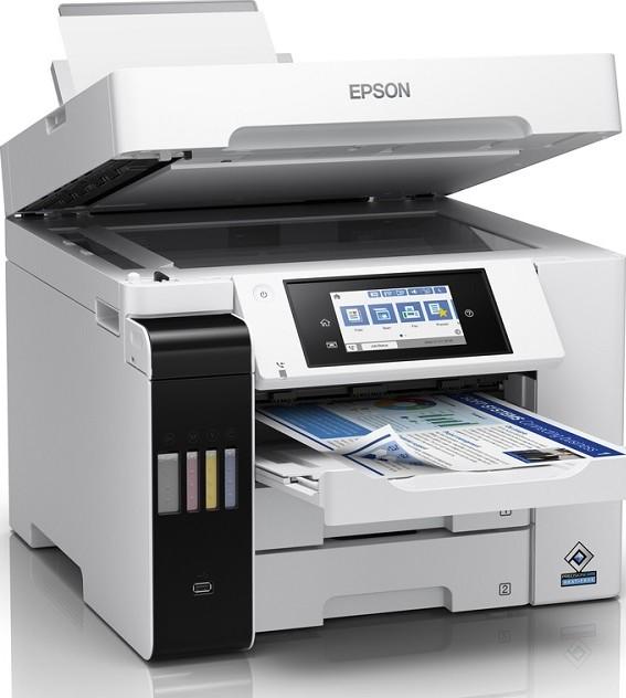 Epson EcoTank L6580 A4 Color All-in-One Ink Tank Printer, 125 Sheets Output Tray Capacity, 25 Pages/Min Printing Speed, 50 Sheet ADF / PCL / PS3, Wi-Fi Duplex | C11CJ28403BY - SW1hZ2U6MTAxMTQ5Ng==