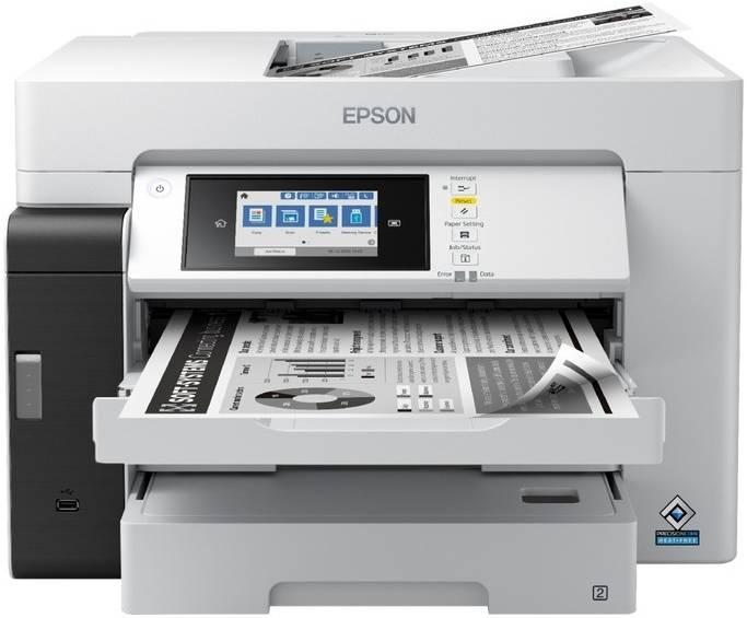 Epson EcoTank Pro M15180 3-in-1 Mono ( Black ) A3 Touchscreen Printer, 4800 x1200 DPI, 25ppm Print Speed| C11CJ41407BY