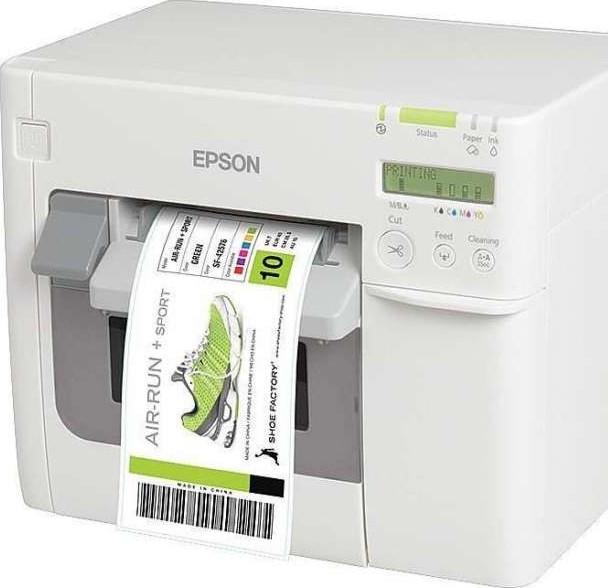 Epson TM-C3500 Inkjet Colored Desktop Printer - Label Print | TM-C3500 - SW1hZ2U6MTAwNjc0MA==