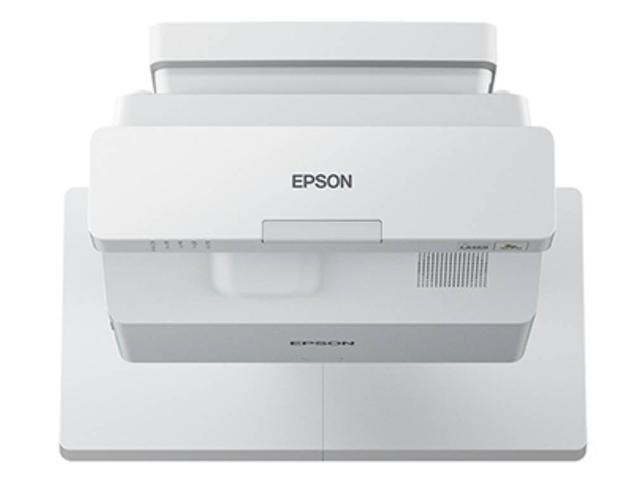 Epson WXGA 3LCD Laser Projector, RGB Liquid Crystal Shutter, 0.28-0.37 Throw Ratio, 4000Lumens Brightness, 3.7mm Focal Length, Without Wall Bracket, White | EB725W - SW1hZ2U6MTAwNzAxNw==