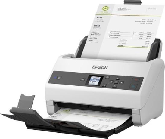 Epson Workforce DS-870, 100-page ADF, 65ppm/130ipm scanning speed, Departmental sheetfed scanner | B11B250401BB