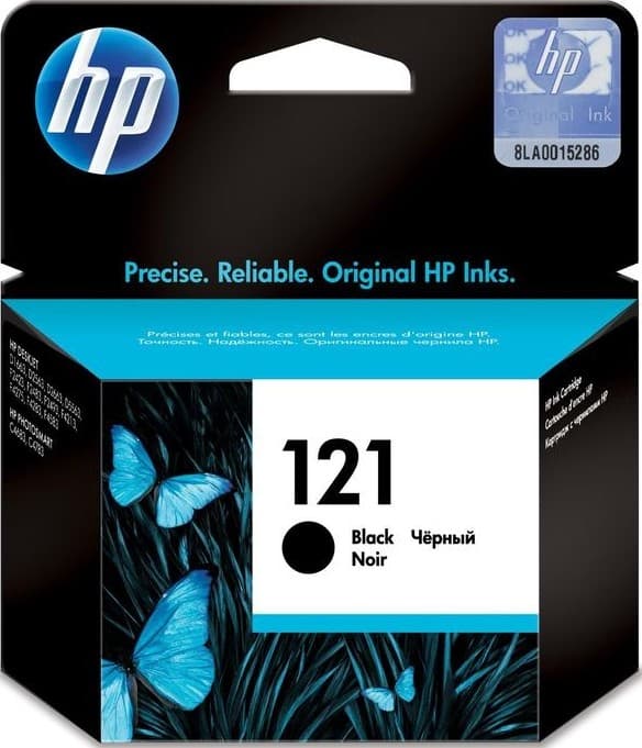HP 121 Black Original Cartridge | CC640HE