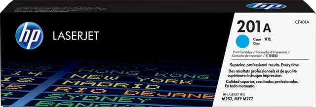 حبر طابعة hp 201A ليزر جيت أزرق HP 201A Laserjet Toner Cartridge CF401A