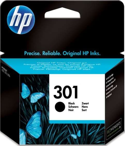 حبر طابعة اتش بي 301 أسود HP 301 Original Ink Cartridge CH561EE