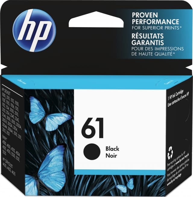HP 61 Black Original Ink Cartridge | CH561WA
