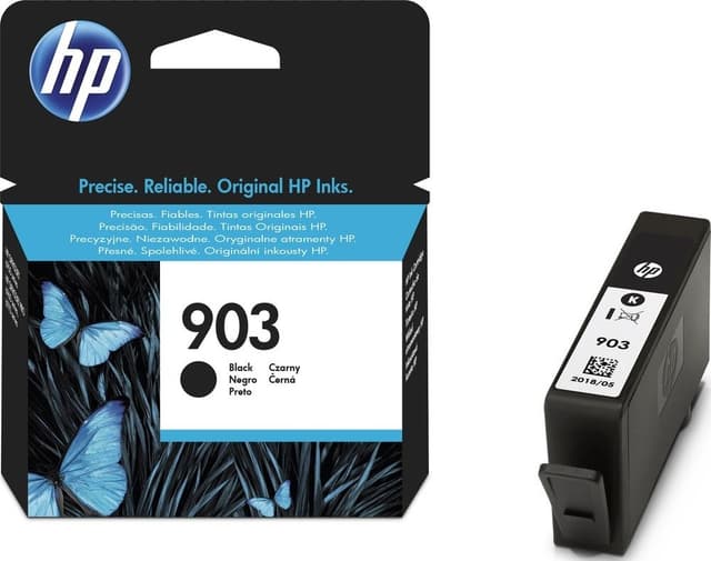 حبر طابعة hp 903 لون أسود HP 903 Black Original Ink Cartridge