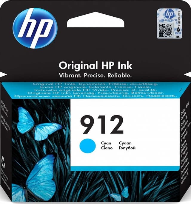 HP 912 Cyan Original Ink Cartridge | 3YL77AE